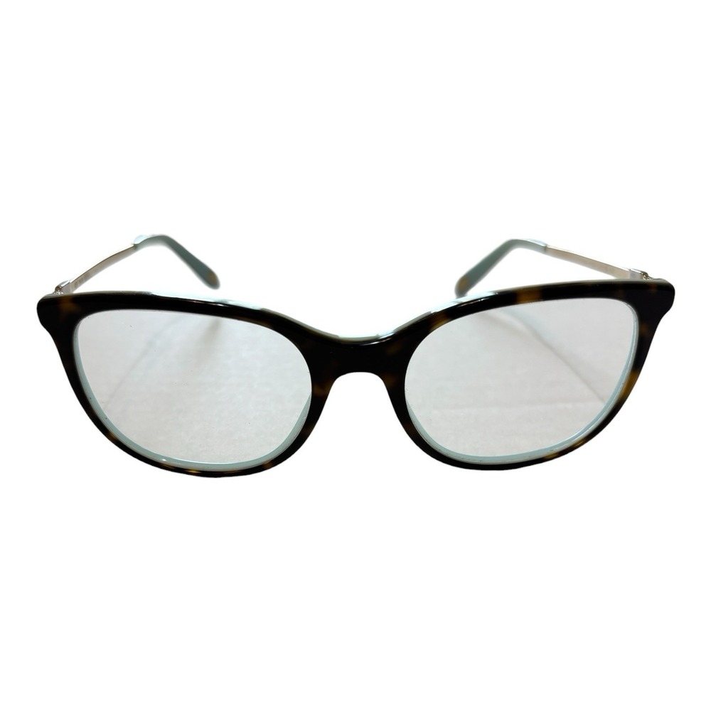 Tiffany & Co TF2149 8134 Eyeglass Frames 51-18-140 Blue Havana Cat Eye Italy